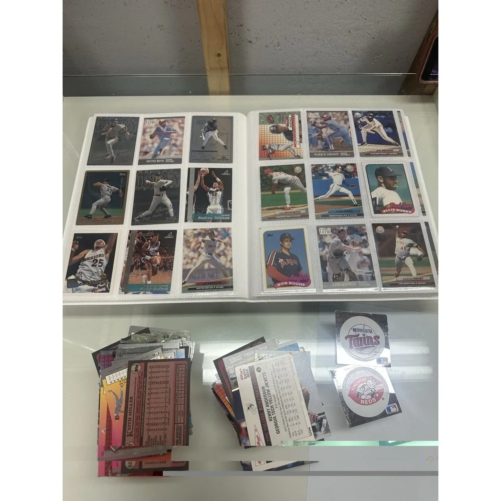 Huge sports card lot baseball hockey basketball topps mlb nhl lp-dmg ‎ vintage